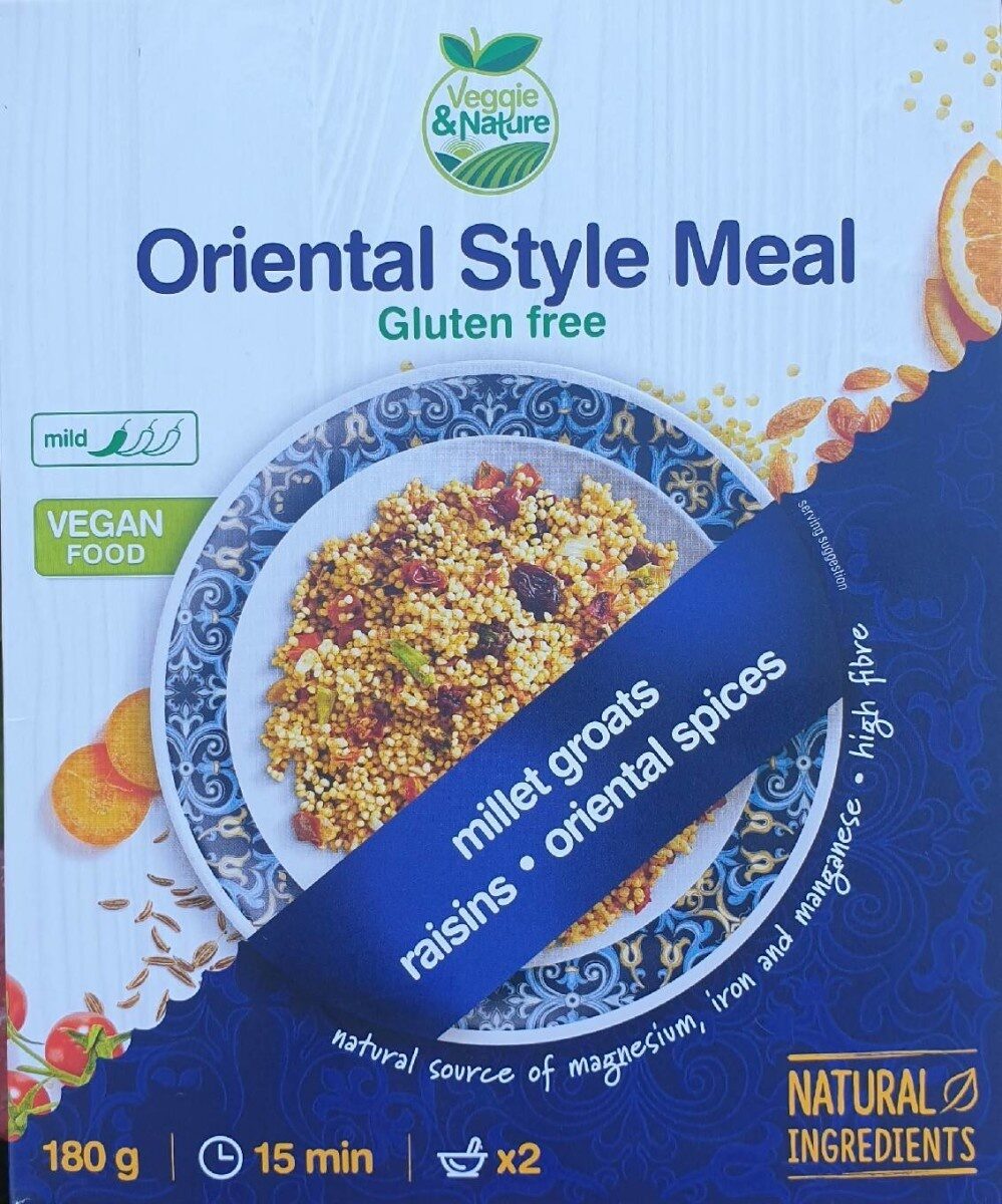 Oriental style meal - Product