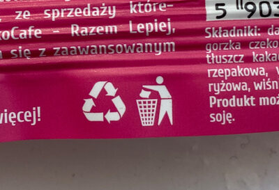 beRaw - Instrukcje dotyczące recyklingu i / lub informacje na temat opakowania