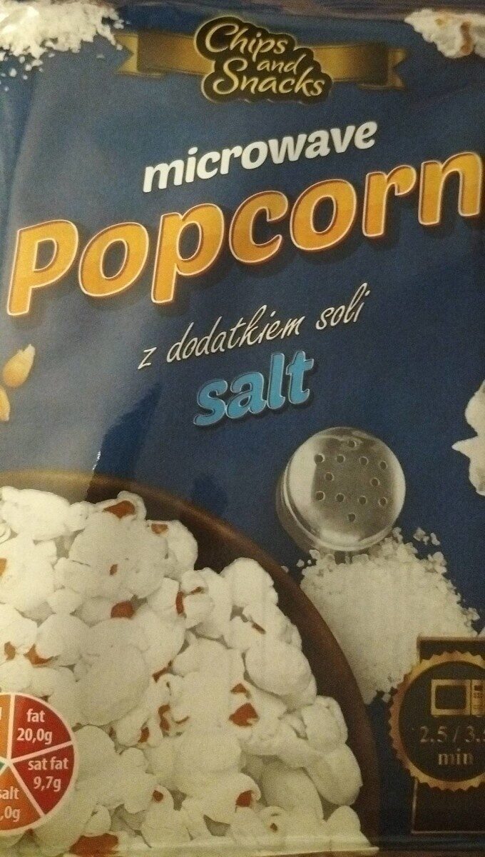 Microwave Salt Popcorn - Product - fr