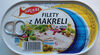 Filety z makreli w oleju - Product