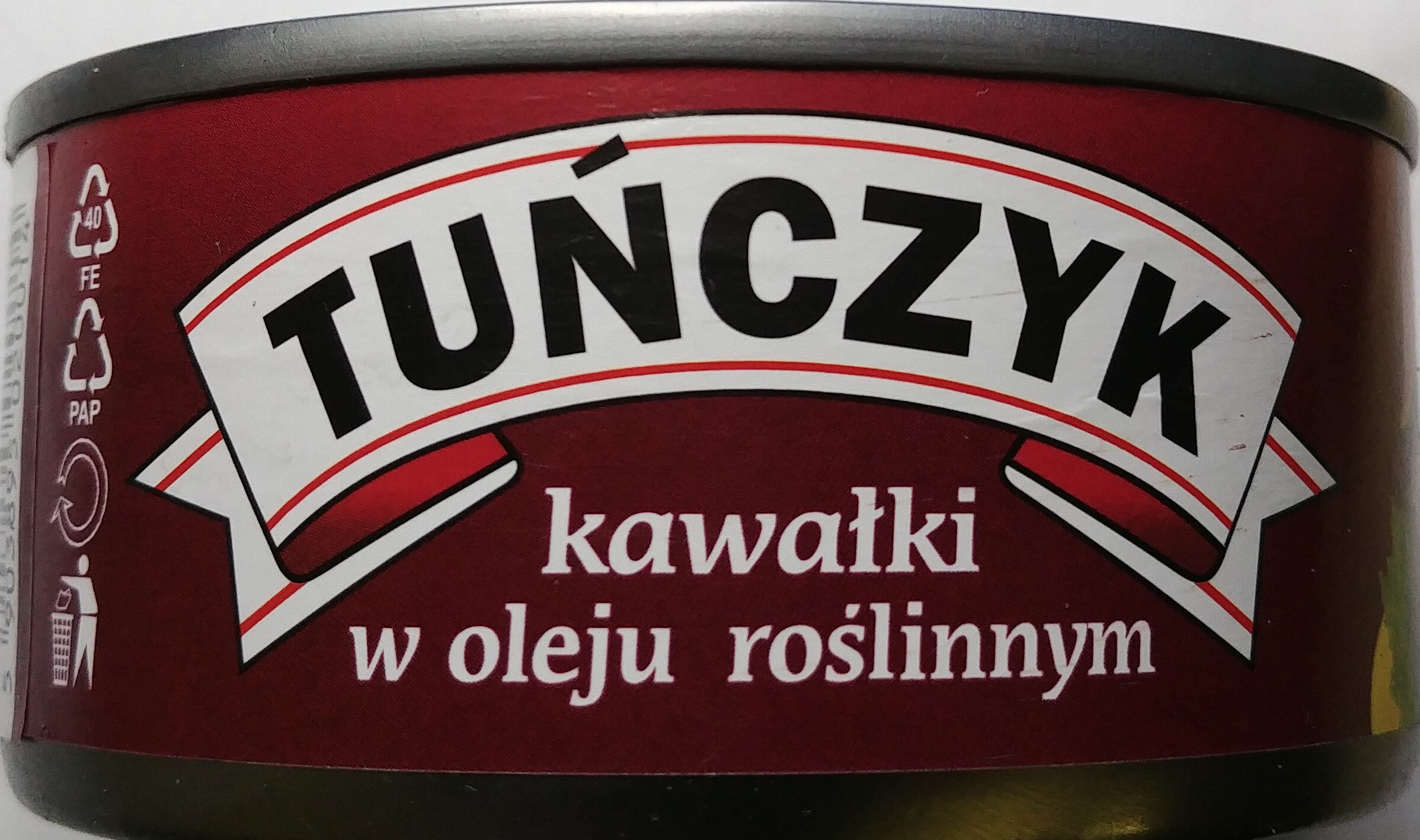 Tuńczyk kawałki w oleju roślinnym. - Produkt - pl