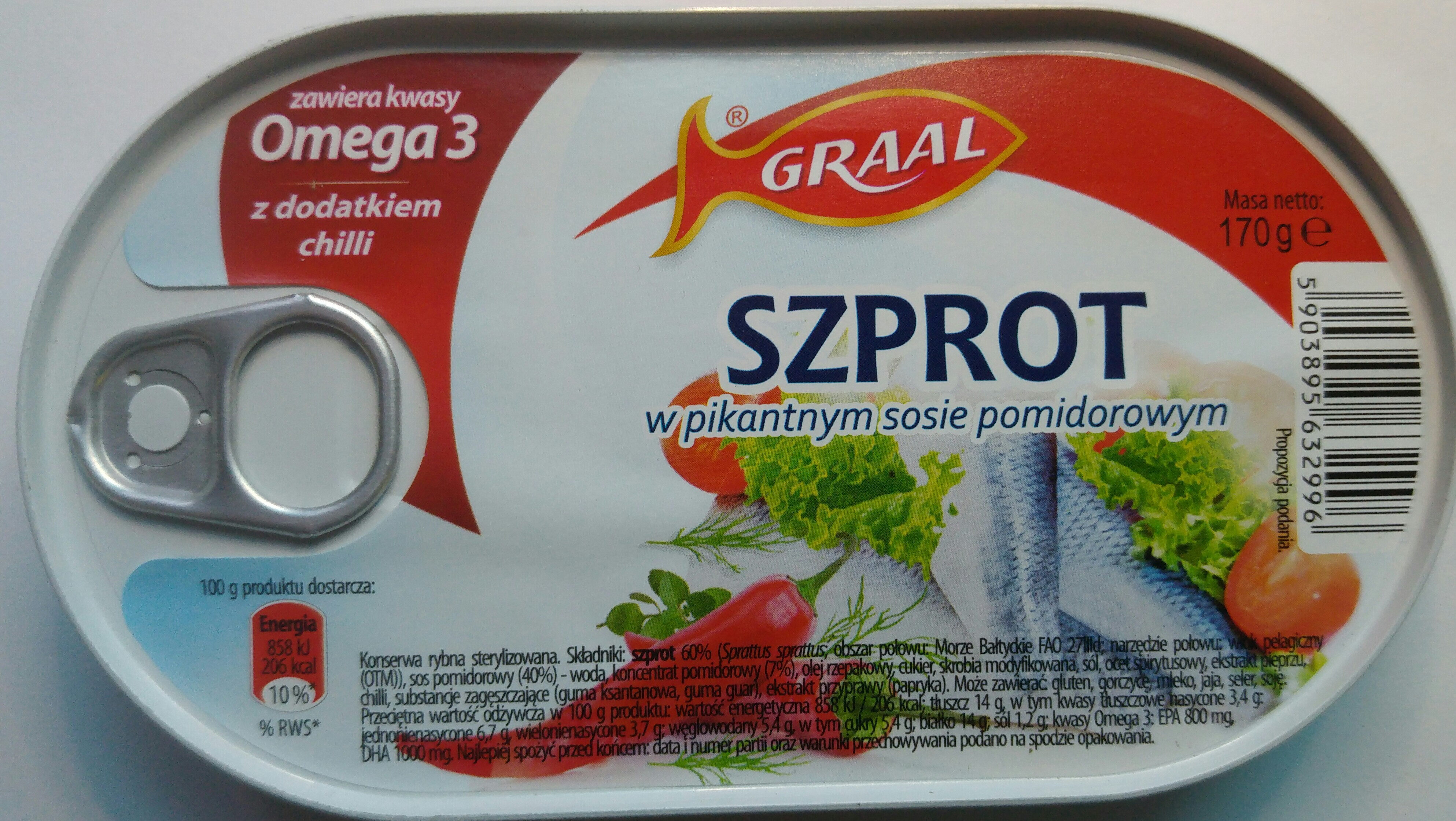 Szprot w pikantnym sosie pomidorowym. - Product - pl