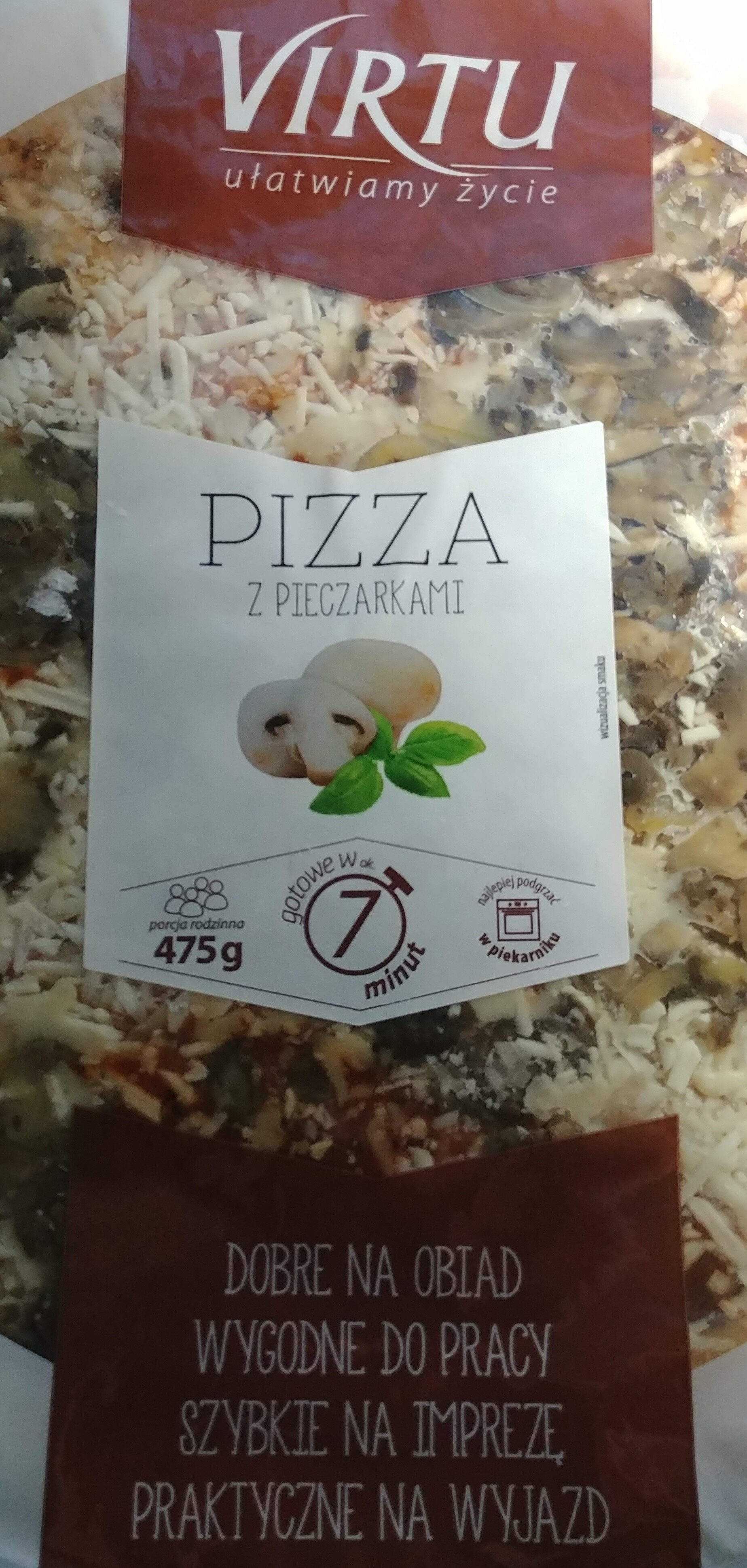 Pizza z pieczarkami - Produit - pl