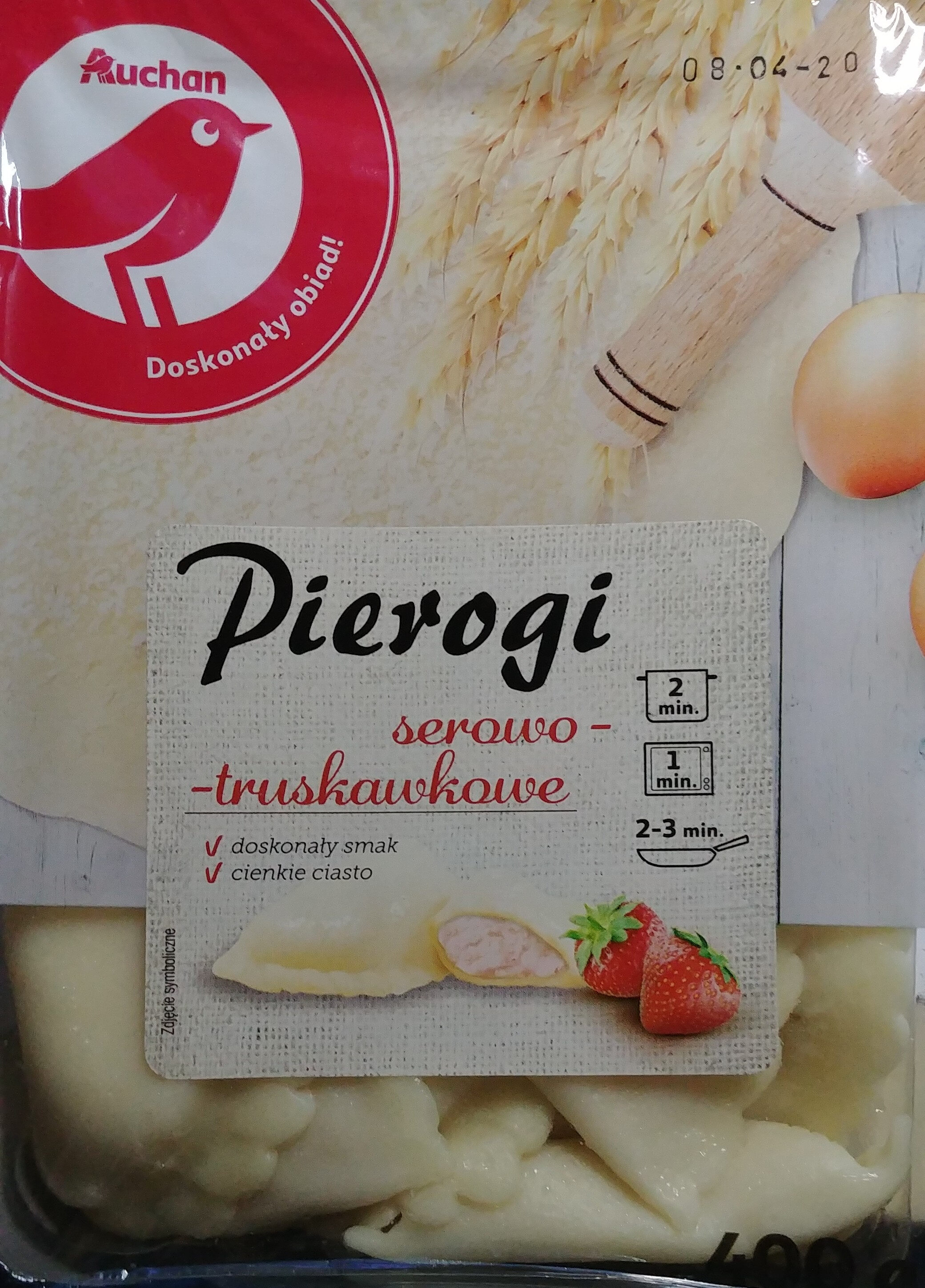 Pierogi z serem i truskawkami - Product - pl