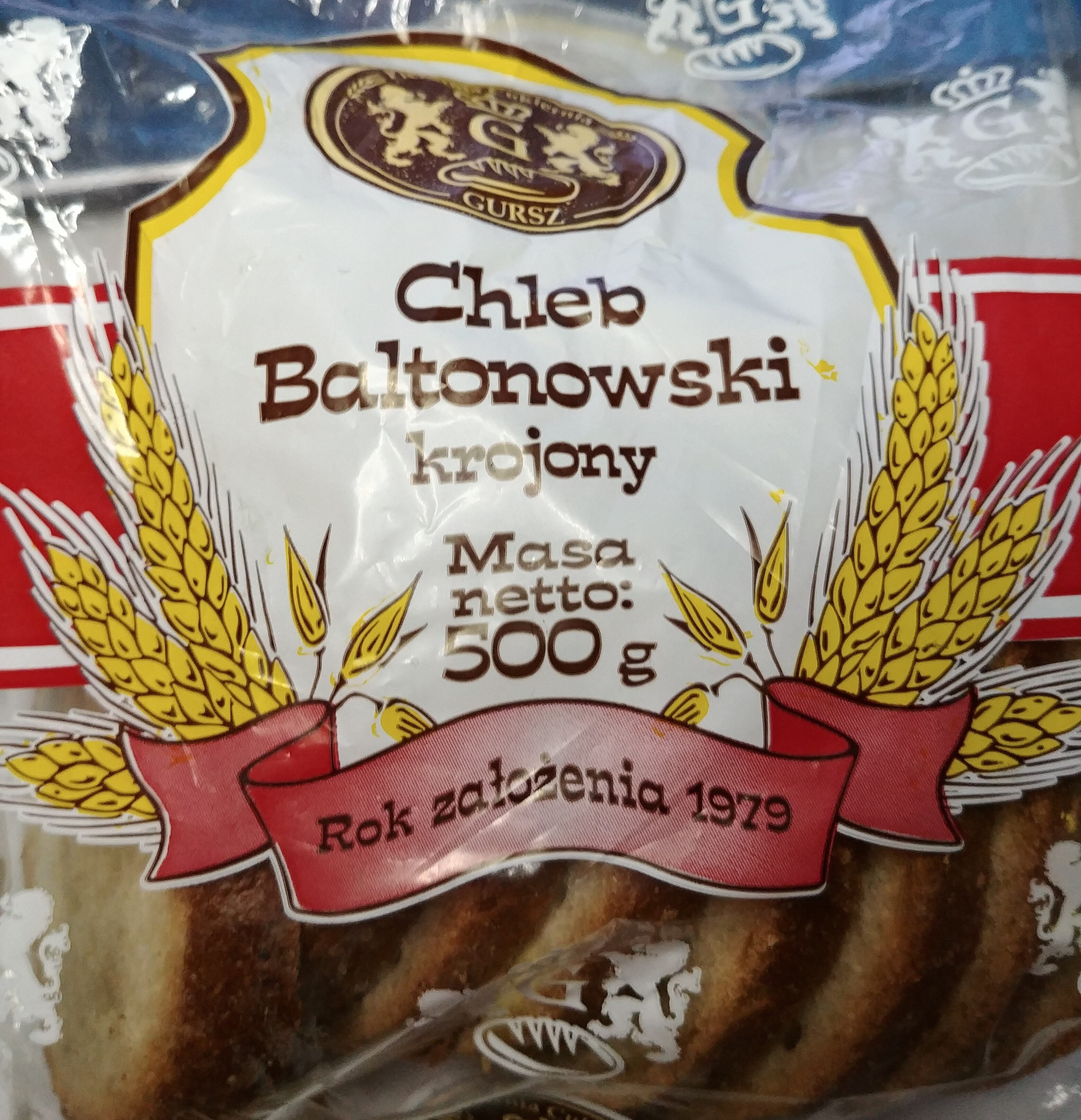 Chleb Baltonowski krojony - Product - pl