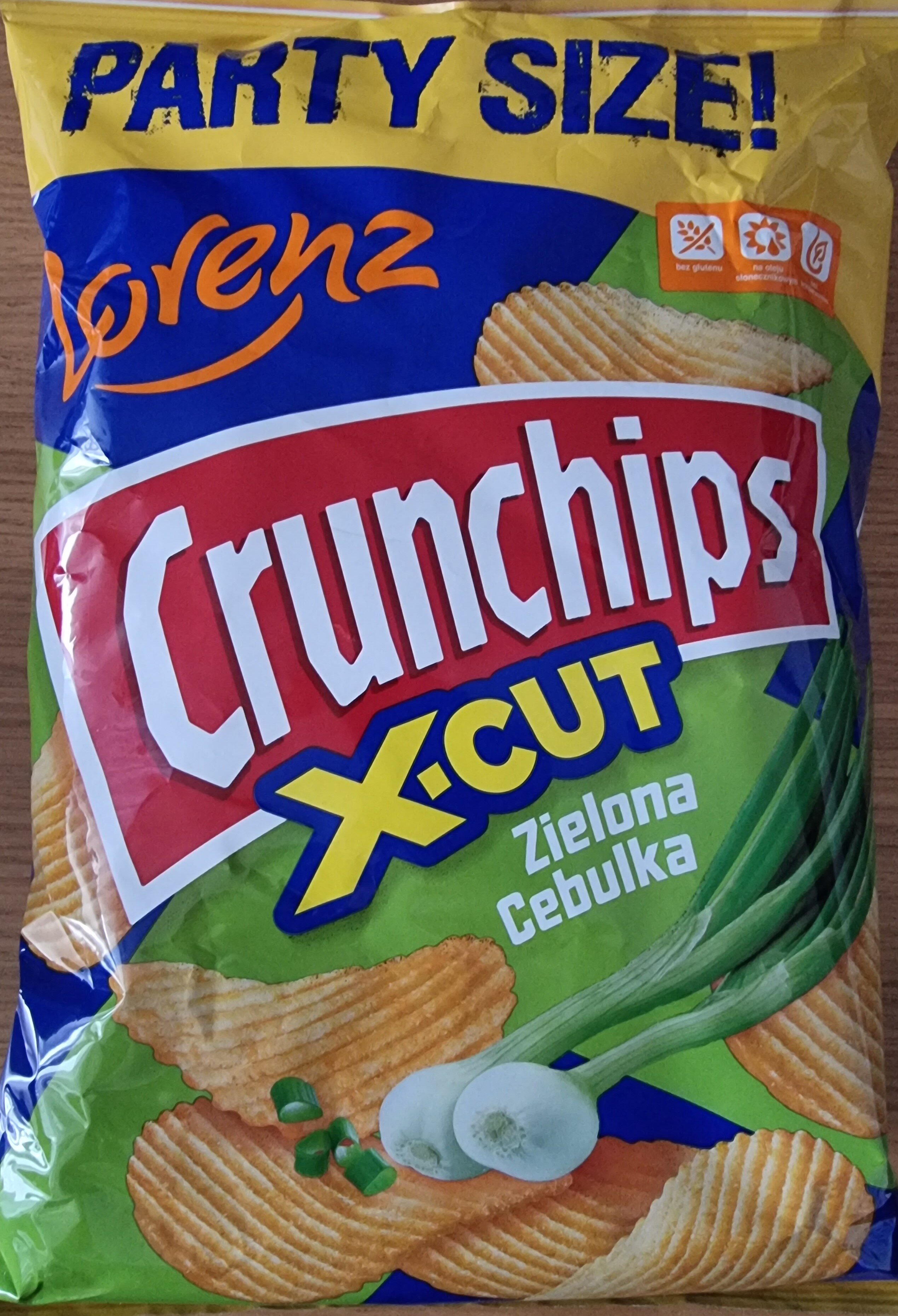 Crunchips X-Cut Zielona Cebulka - Produkt