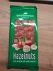 Milk chocolate with whole hazelnuts - Продукт