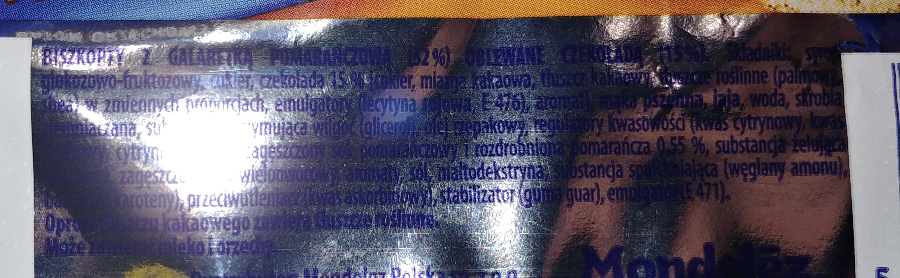 Delicje Szampańskie Pomarańczowe - Ainesosat - pl
