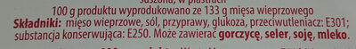 Kiełbasa krakowska sucha - Ingredients - pl