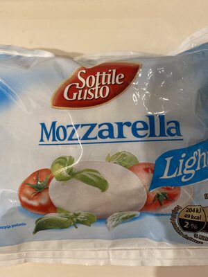 Sottile Gusto Mozzarella - Product