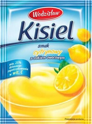 Kisiel smak cytrynowy z sokiem owocowym - Product - pl