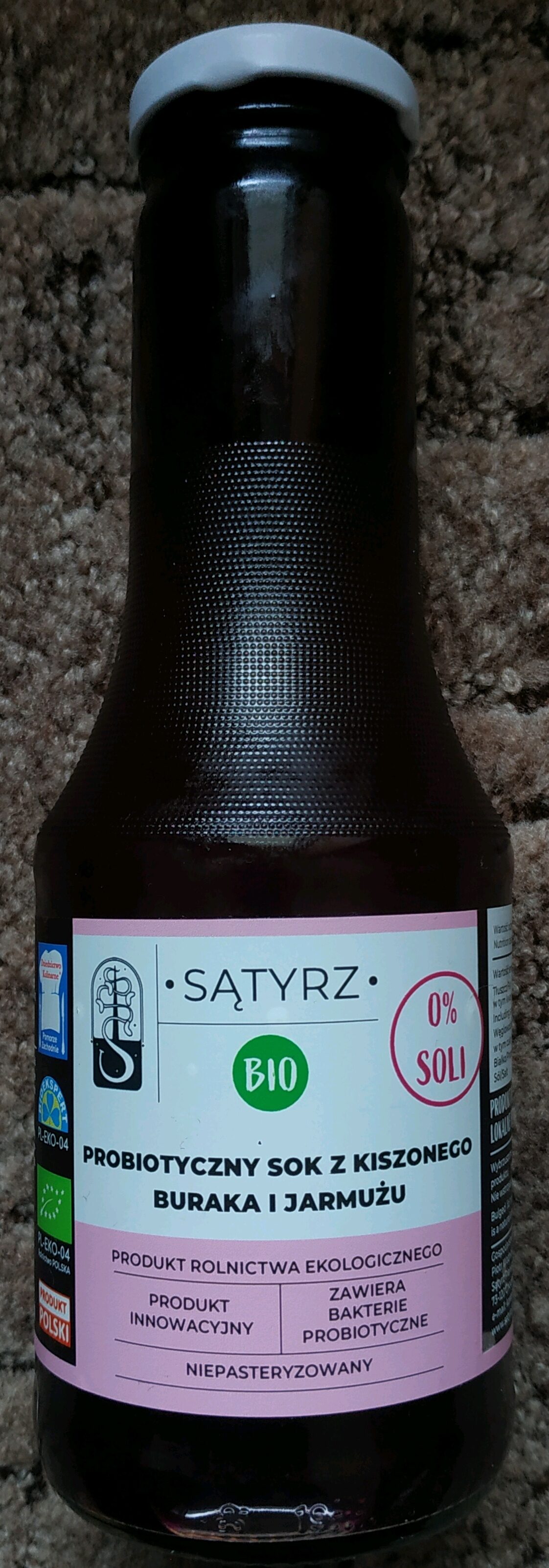 Probiotyczny sok z kiszonego buraka i jarmużu - Product - pl