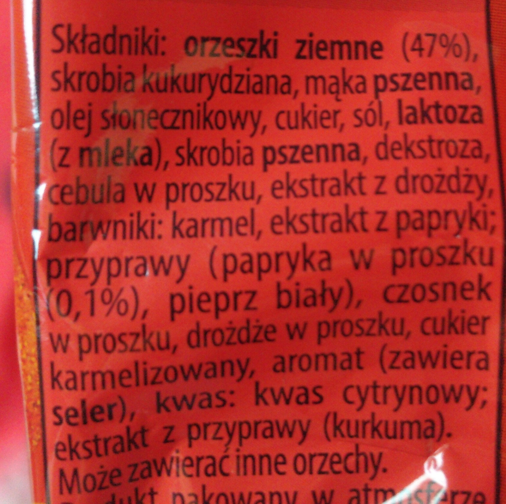 Orzeszki ziemne smażone w chrupkiej skorupce o smaku paprykowym - Ainesosat - pl