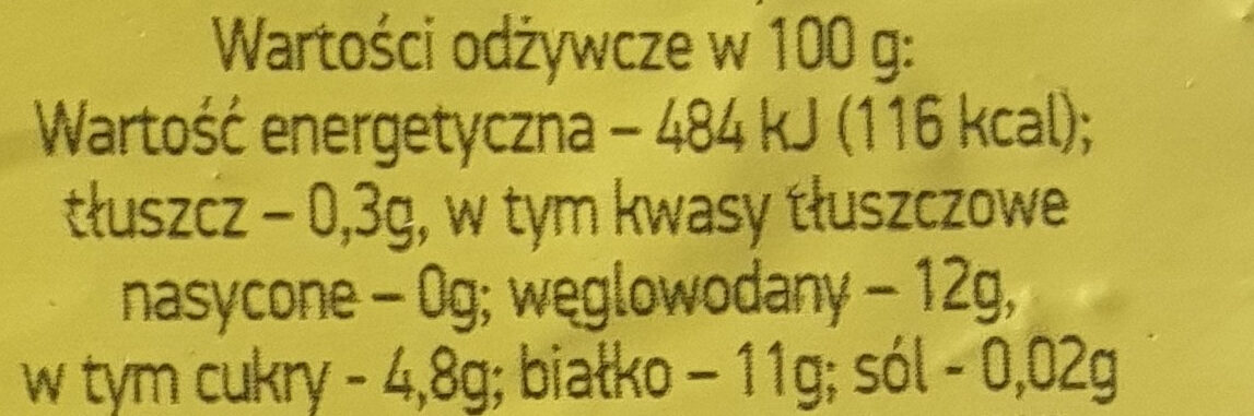 Drożdże Lwowskie - Wartości odżywcze
