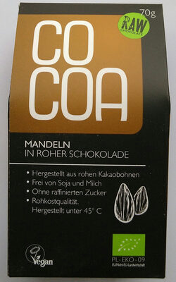Cocoa Chocolat Cru Amandes - Produkt