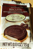 Biscuits with zabaglione flavour cream and milk chocolate - Product