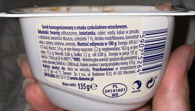 Danio o smaku czekoladowo-orzechowym - Product - pl