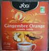 Gingembre Orange (cannelle, vanille) - Produit