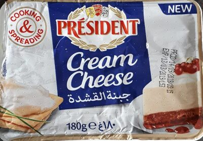 President Cream Cheese 180G - نتاج