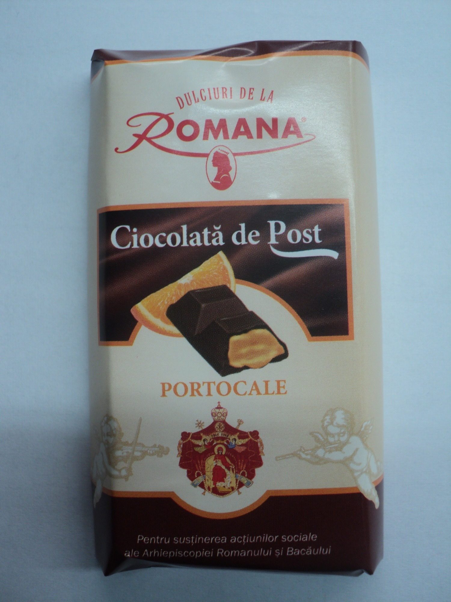 Romana Ciocolată de Post (Portocale) - Product - ro