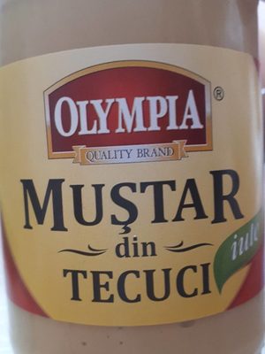 Olympia - Hot Mustard of Tecuci / Mustar Iute Tecuci - Nutrition facts