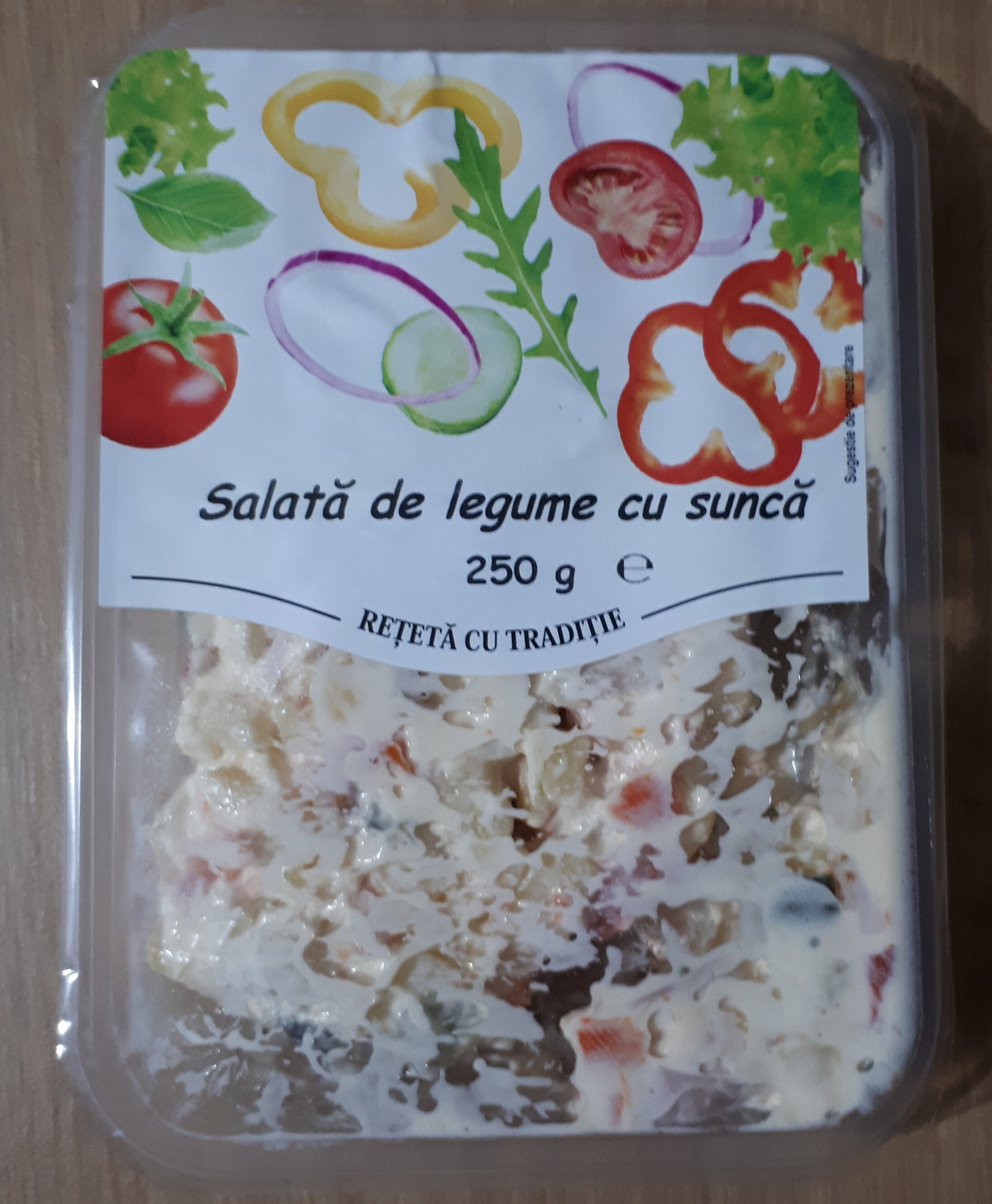 Salată de legume cu şuncă - Product - ro