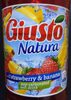 Giusto Natura - strawberry & banana 2l - Produkt