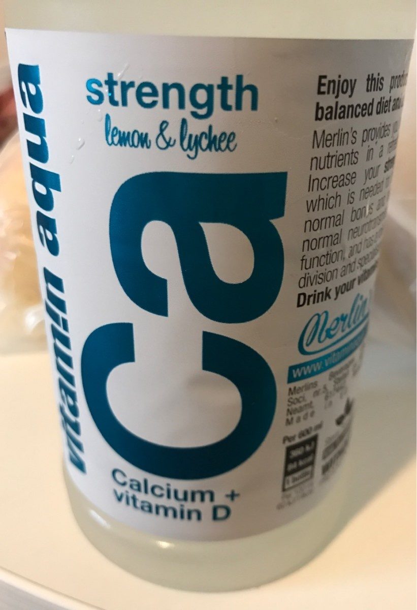 Vitamin aqua Ca - Produit