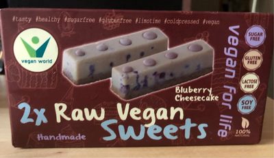 Raw vegan sweets - Product - fr