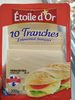 10 tranches emmental français - Product