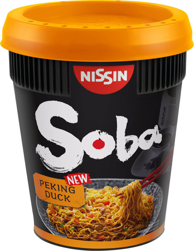 Nissin Cup Noodles Wok Style Soba Peking Duck - Produkt