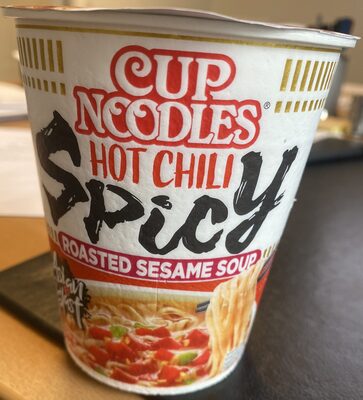 Cup Noodles Hot Chili Spicy - Roasted Sesame Soup - Produkt