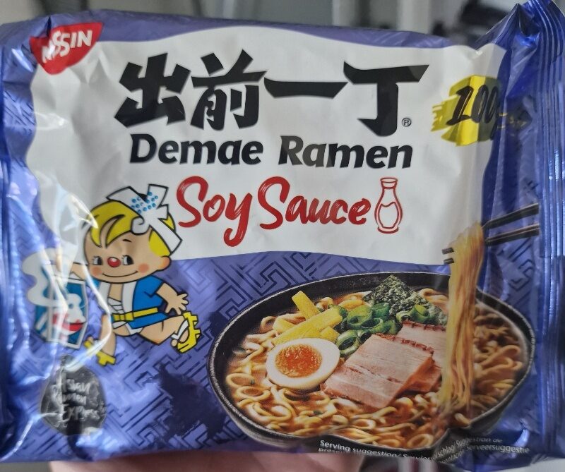 Demae Ramen Soy Sauce - Produkt - en
