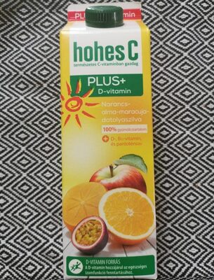 Hohes C Plus+ D-vitamin - Product - fr