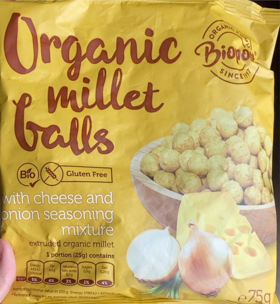 Organic millet balls - نتاج - pl