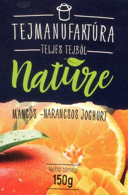 Tejmanufaktúra Nature mangós - narancsos joghurt - Produktas - hu