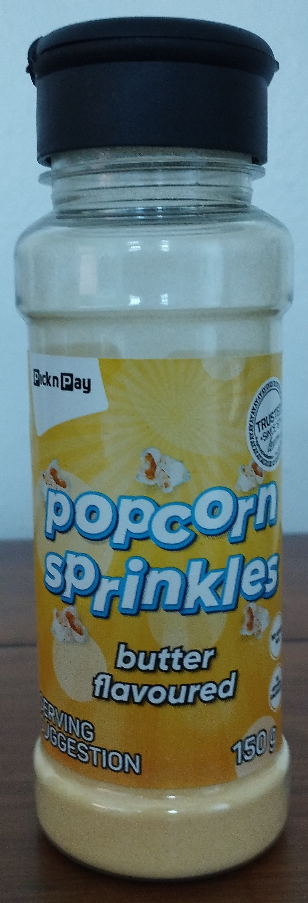 Popcorn Sprinkles - butter flavoured - Product - en