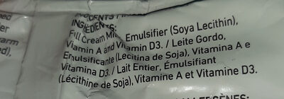 Full Cream Milk Powder - Ingredienti - en