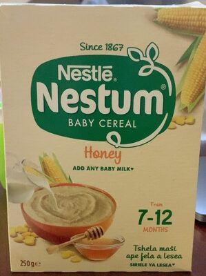 Nestum - baby cereal - honey - Produit - en