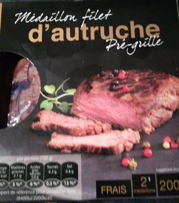 Medaillon filet d autruche - Product - fr