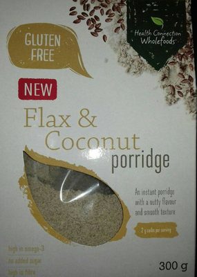 Flax & coconut porridge - Produit