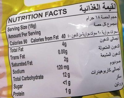 الميلك الأسد - Nutrition facts - fr