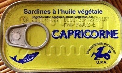 Sardines à l huile végétale - Produkt - fr