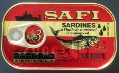Sardines à l'huile de tournesols - Product - fr