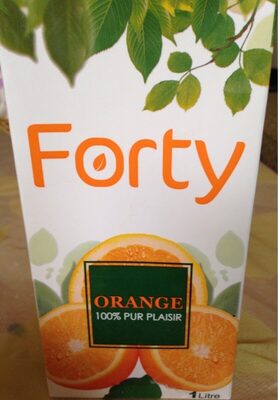 Forty Brand Orange Juice - Product - fr