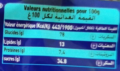 Eyoo - Nutrition facts - fr