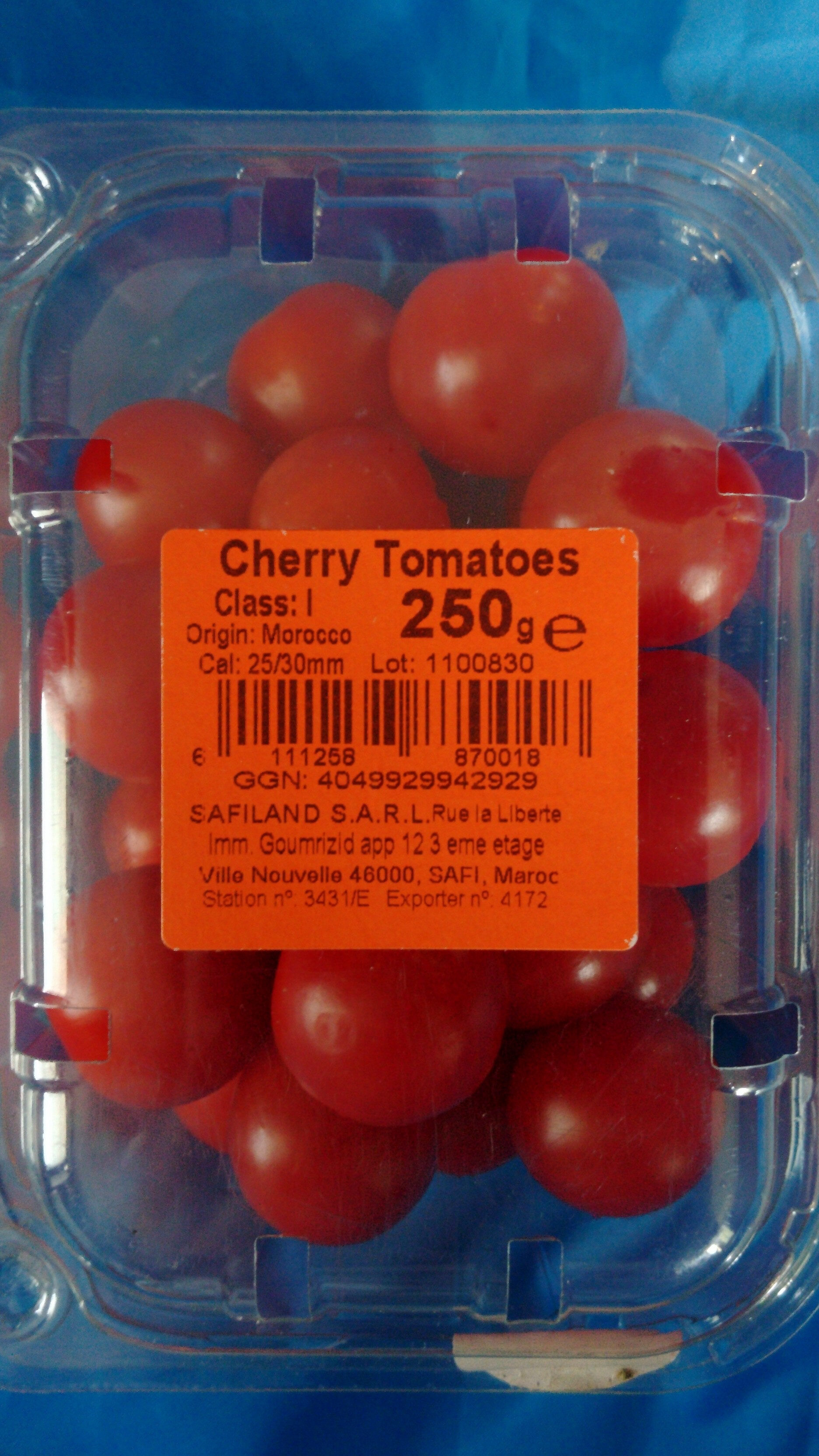 Cherry Tomatoes - Tuote - en