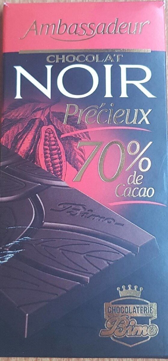 Ambassadeur noir précieux 70% cacao - نتاج - fr