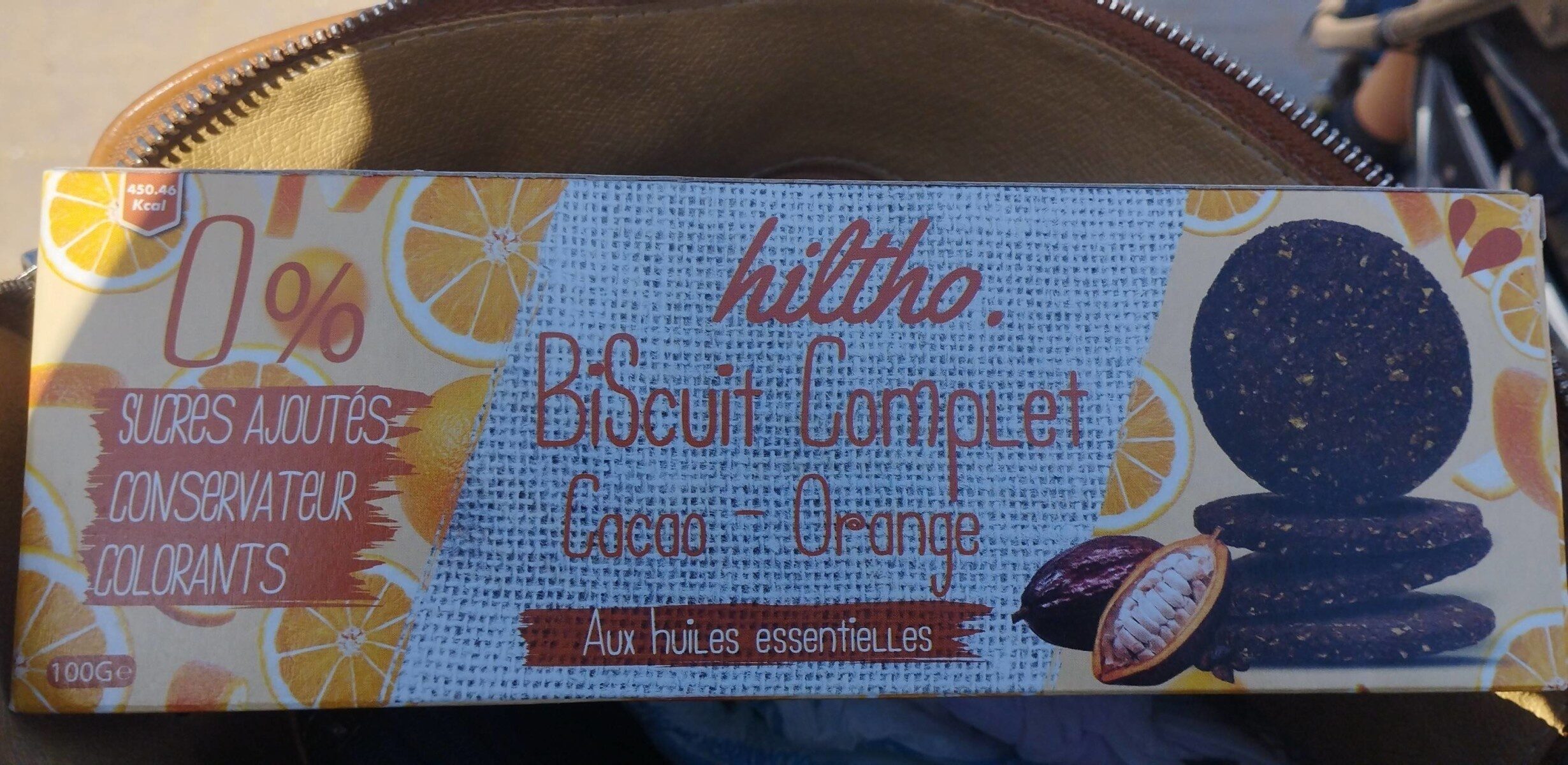 Biscuit complet cacao-orange - نتاج - fr
