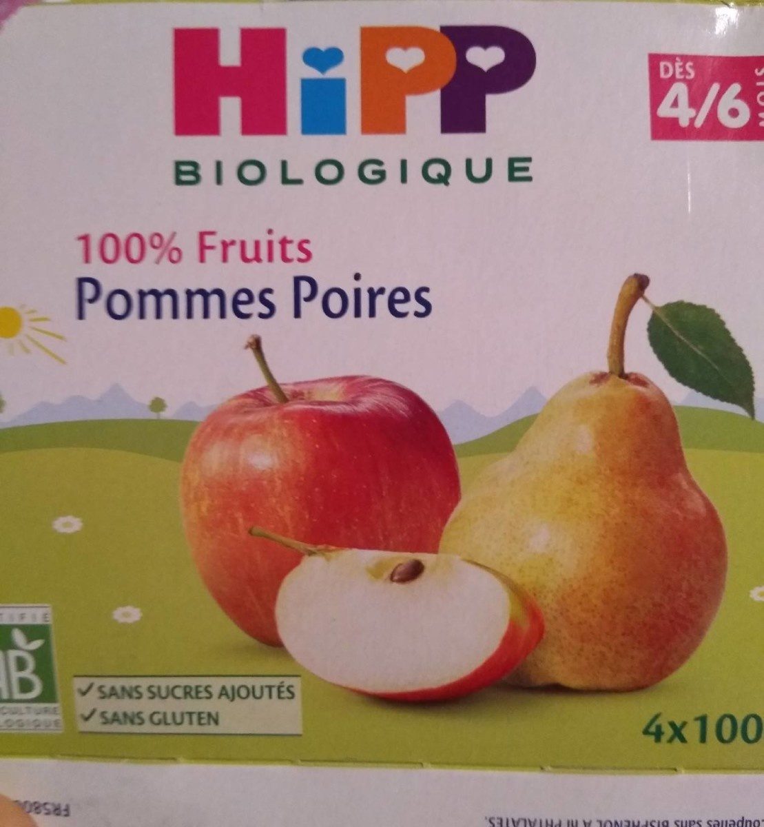 Compotes pommes poires - Product - fr